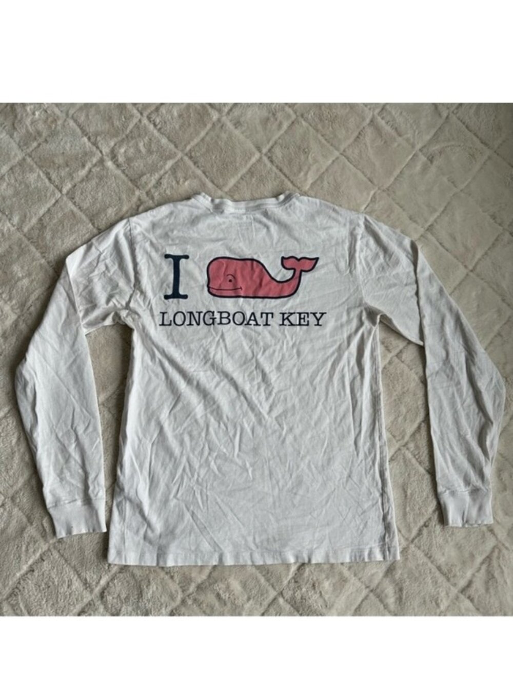 Vineyard Vines | I “Whale” Longboat Key Long Sleeve Tee | Size Extra Small